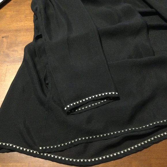 Jacques Vert black chiffon jacket - Picture 6 of 9